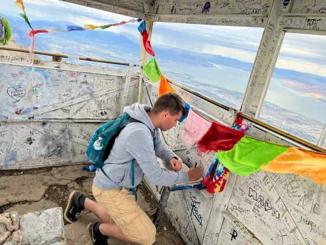 A personal photo of Brett outdoors
